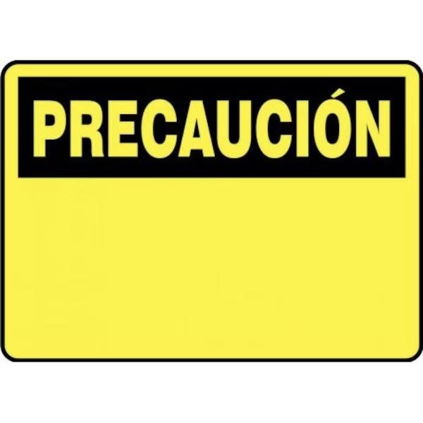 Accuform 14 in W, 10 in H, Aluminum SHMRBH606VA - main